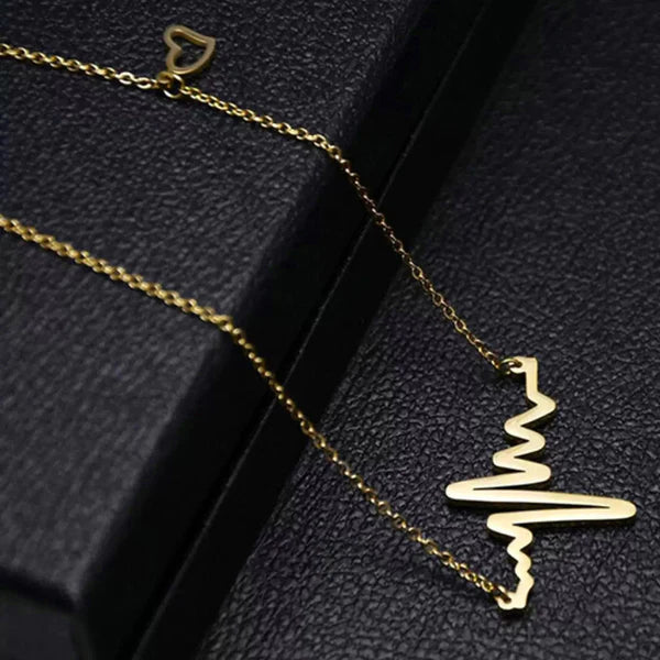 Heartbeat inspired Necklace