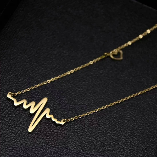 Heartbeat inspired Necklace