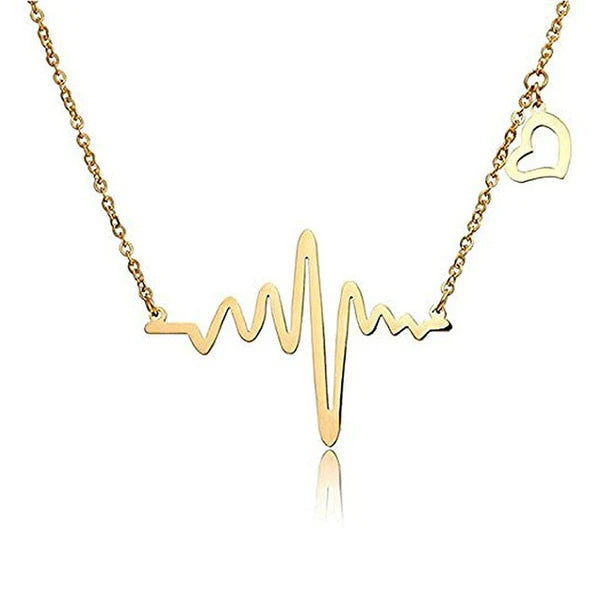 Heartbeat inspired Necklace