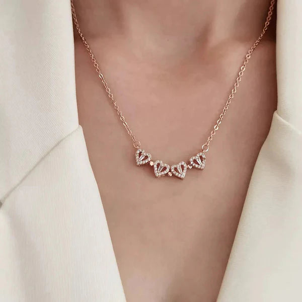 Rose Gold Clover Pendant