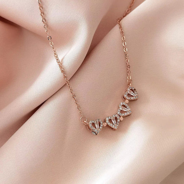 Rose Gold Clover Pendant
