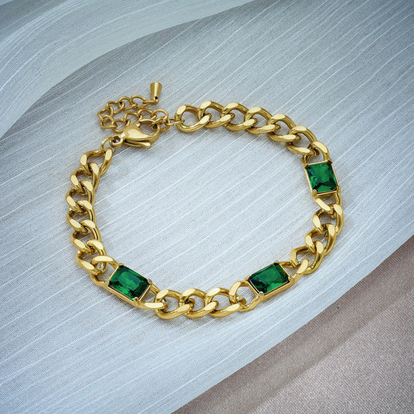 Emerald Shine Bracelet