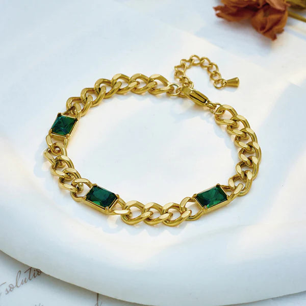 Emerald Shine Bracelet