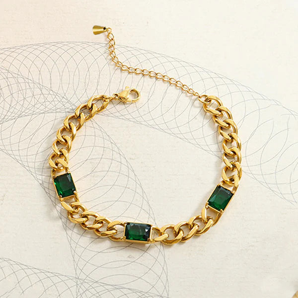 Emerald Shine Bracelet