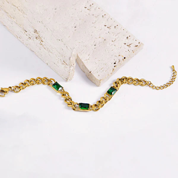 Emerald Shine Bracelet