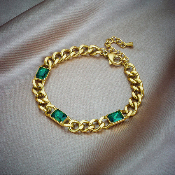 Emerald Shine Bracelet