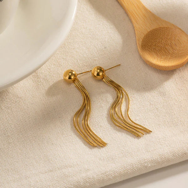 Modern Tassel Earrings