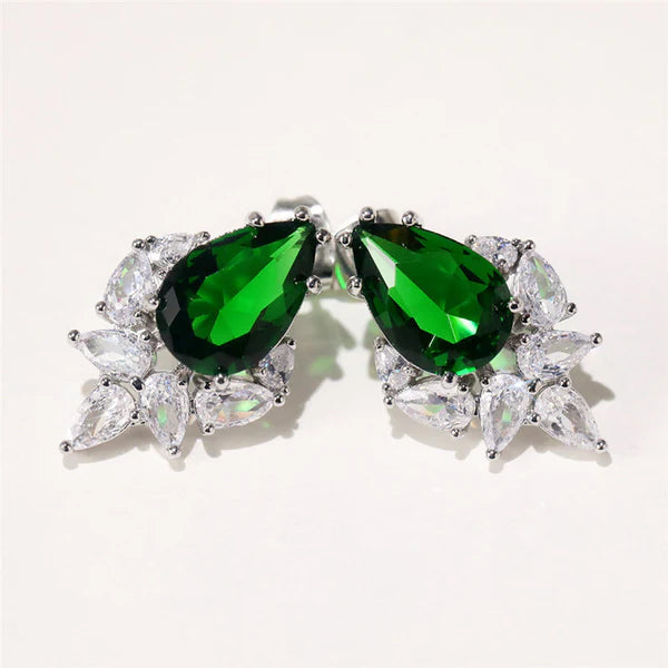 Emerald Green Earrings