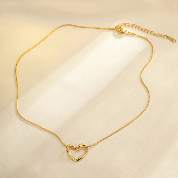 Sleek Heart Pendant
