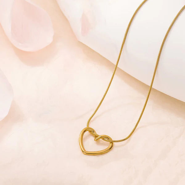 Sleek Heart Pendant