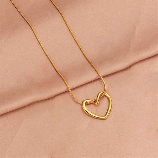 Sleek Heart Pendant