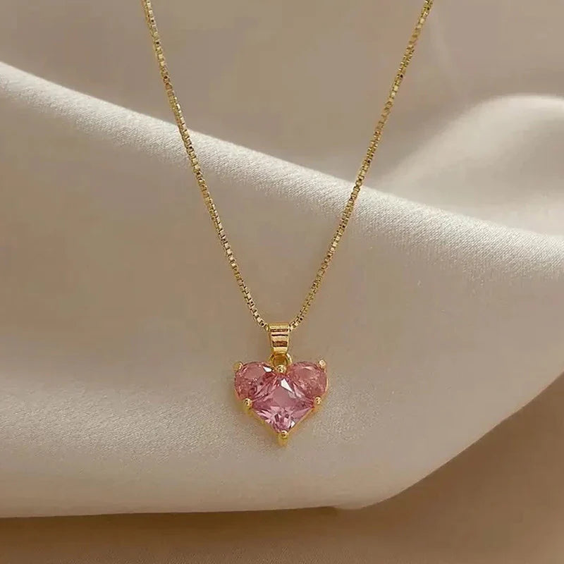 Pink Blush Diamond Necklace