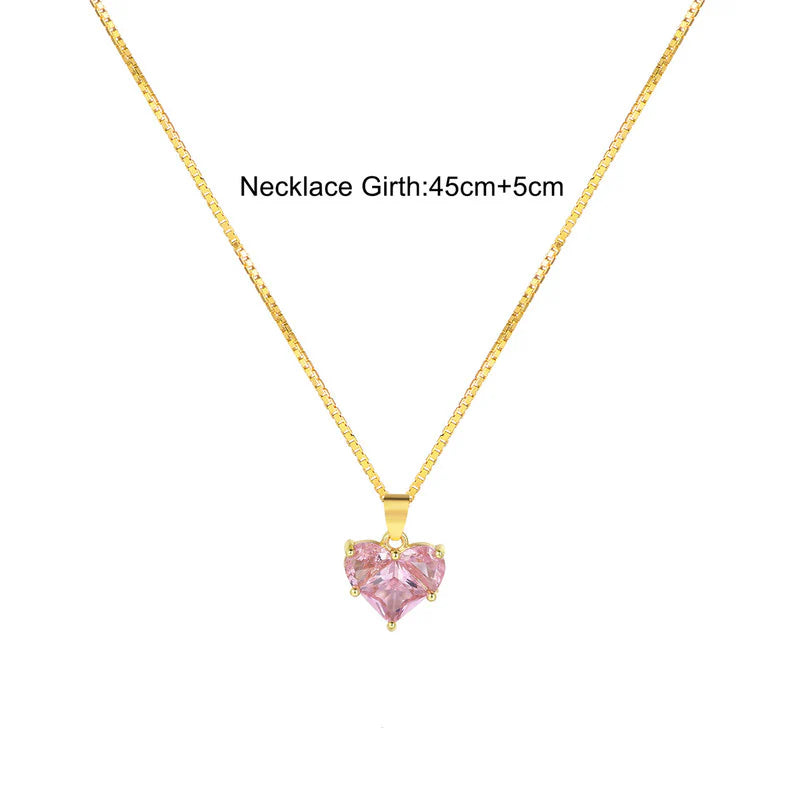 Pink Blush Diamond Necklace