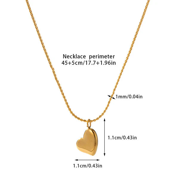 Puffy Heart Pendant