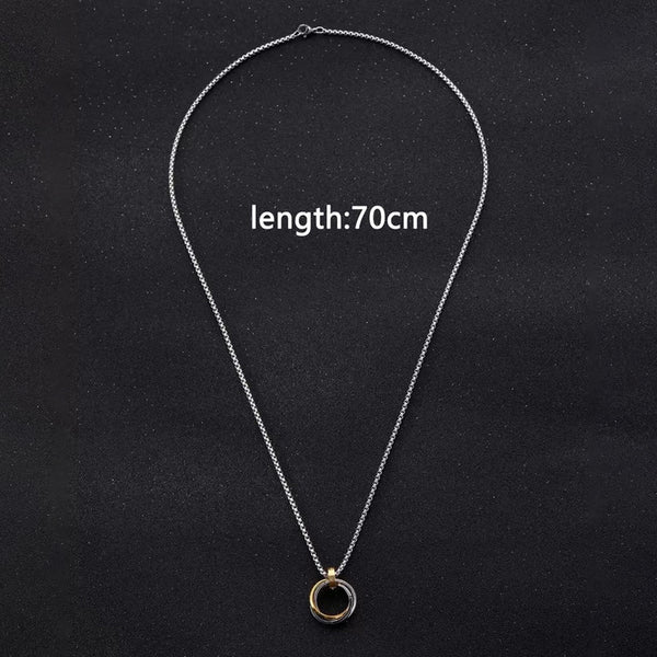 Fusion Rings Necklace