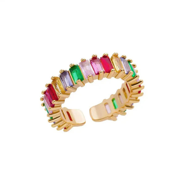 Eternity Rainbow Radiance Ring
