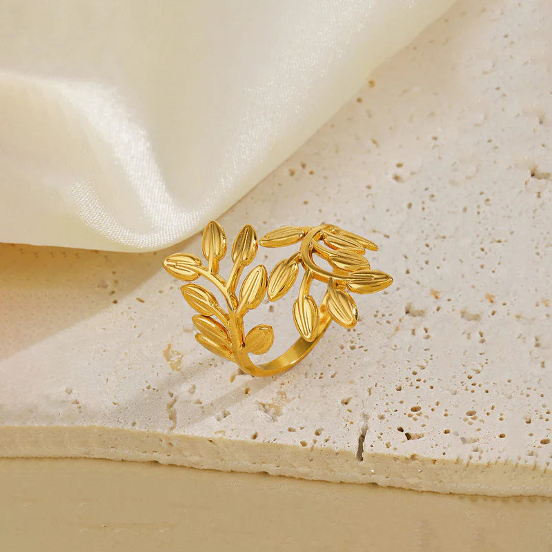 Leaf Wrap Ring