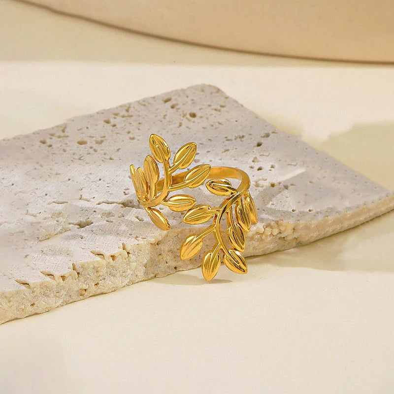 Leaf Wrap Ring