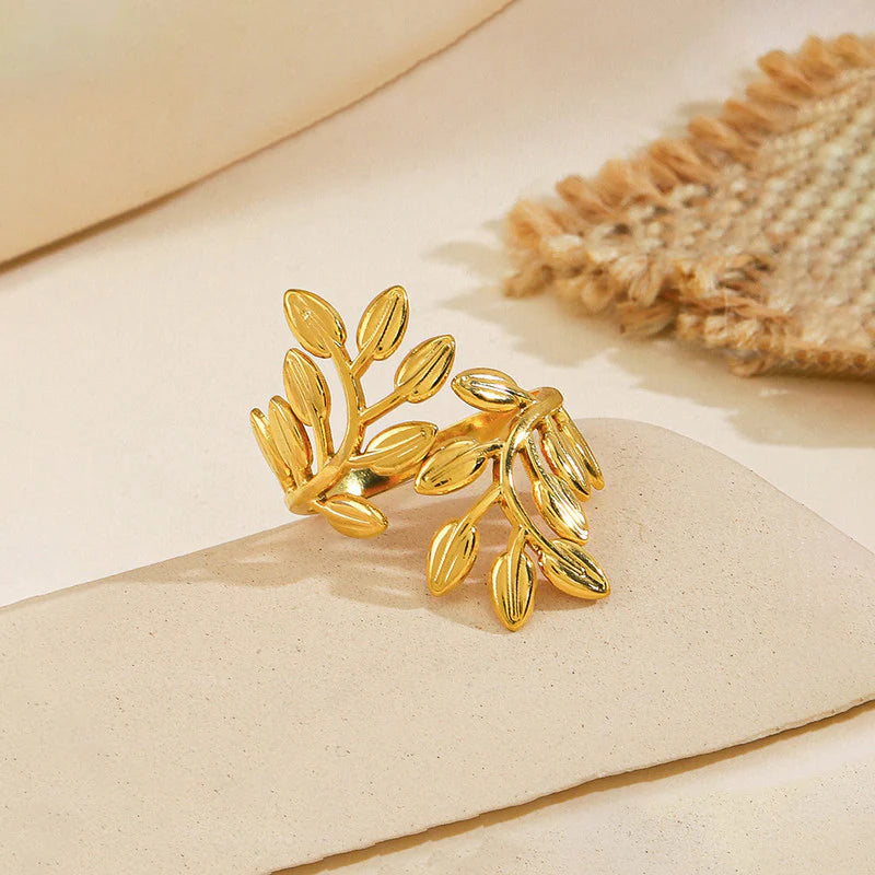 Leaf Wrap Ring