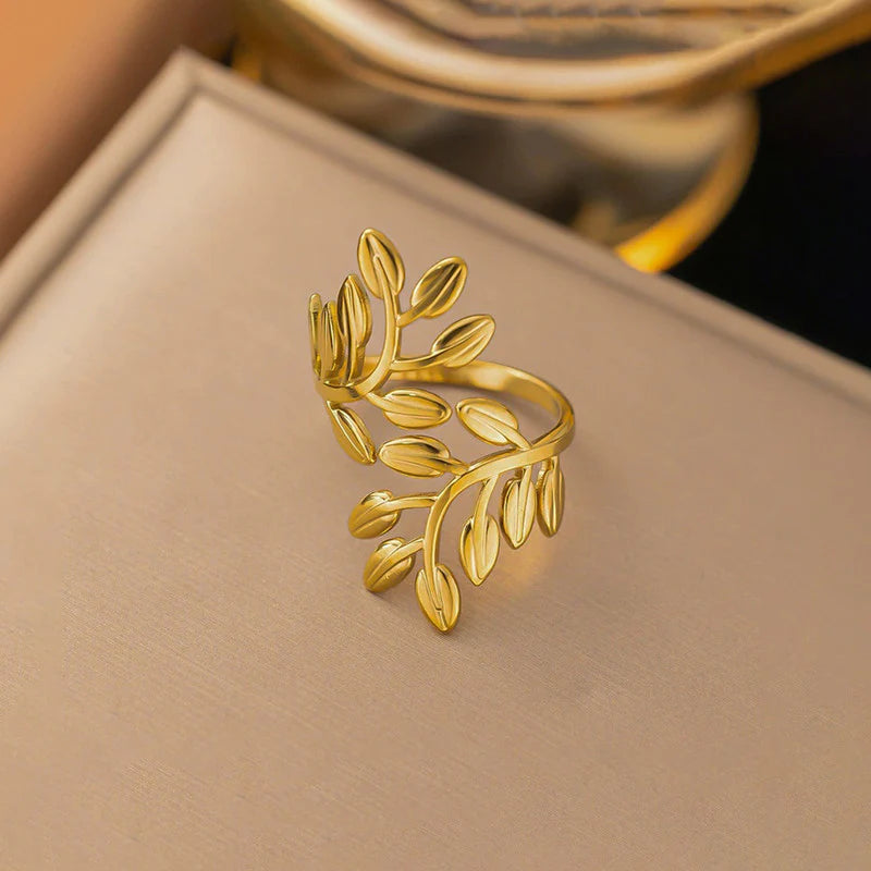 Leaf Wrap Ring