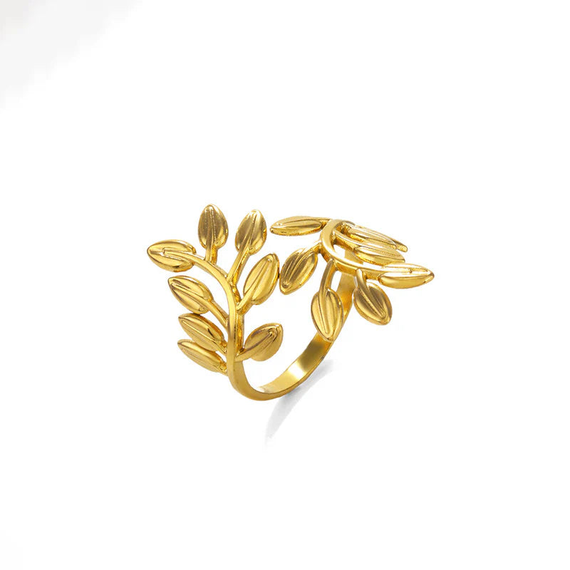 Leaf Wrap Ring