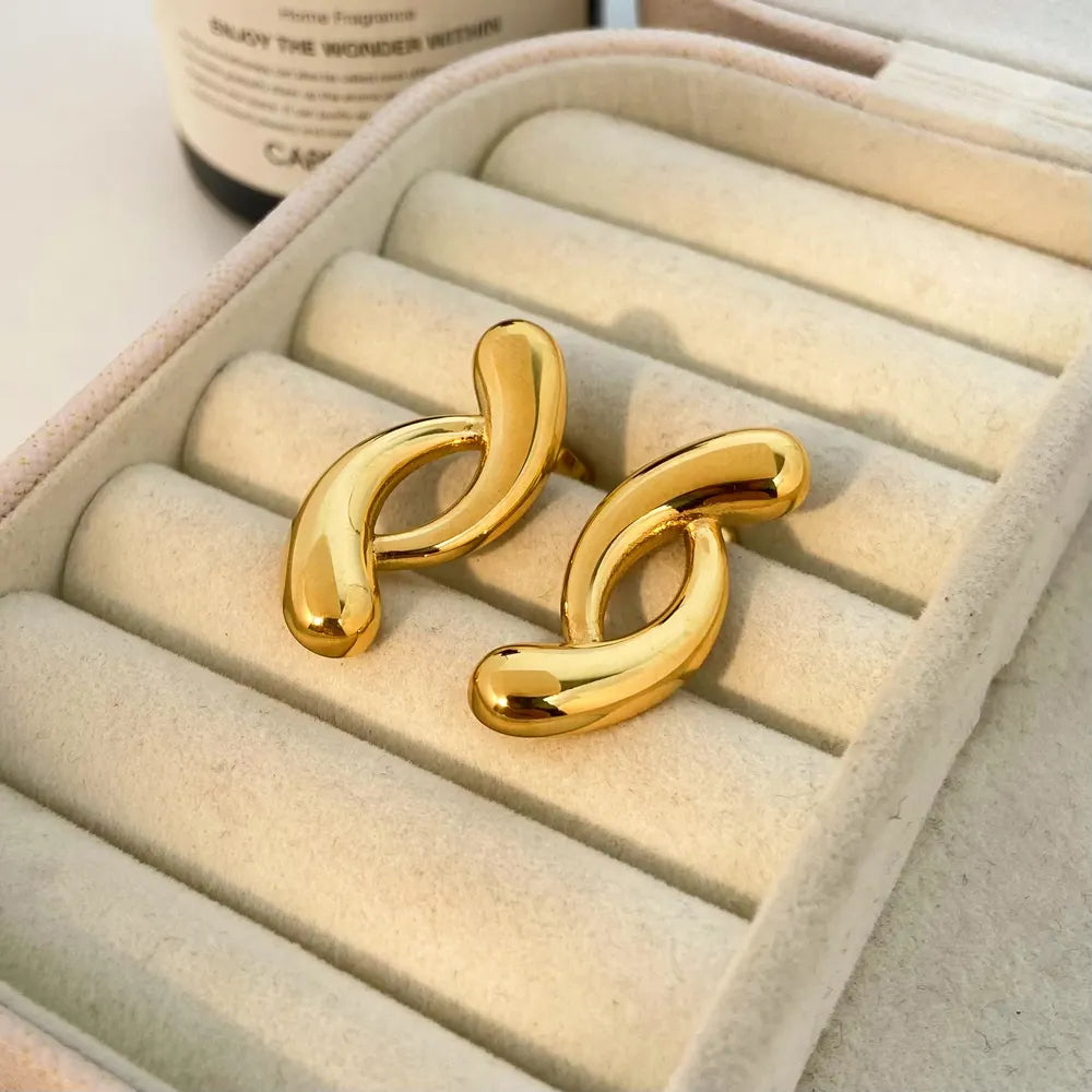 Cross Drop Earrings