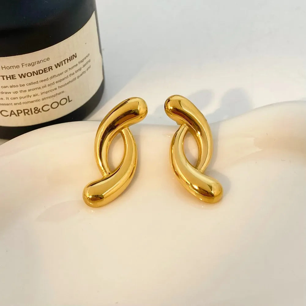 Cross Drop Earrings