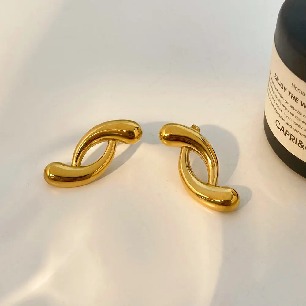 Cross Drop Earrings