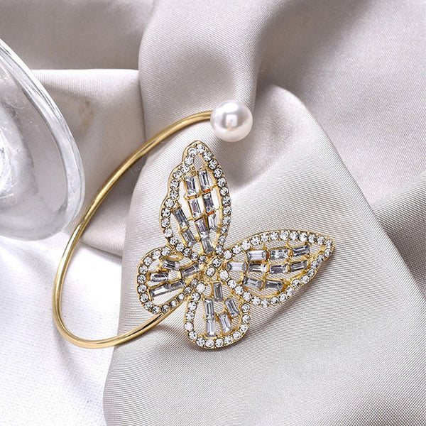Butterfly Pearl Cuff