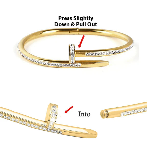 Crystal Nail Bracelet's