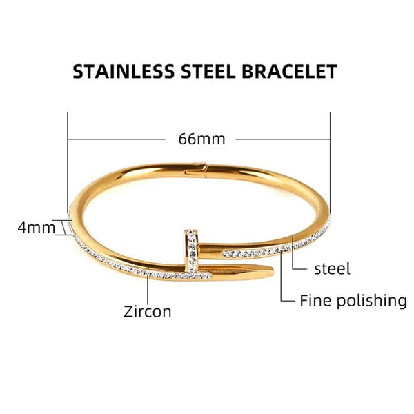 Crystal Nail Bracelet's