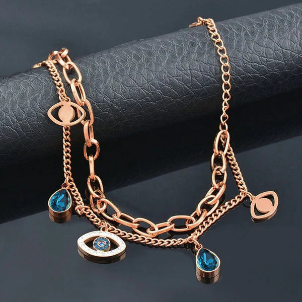 Evil Eye American Diamond Bracelet