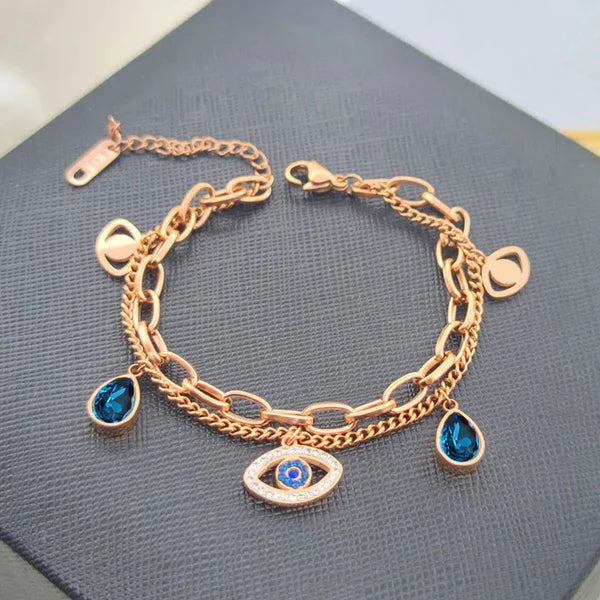 Evil Eye American Diamond Bracelet