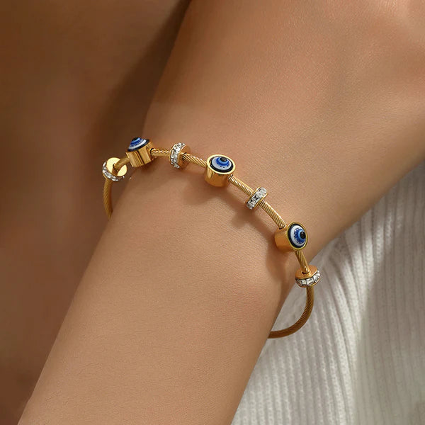 Evil Eye Charm Bracelet