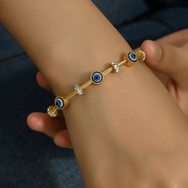 Evil Eye Charm Bracelet