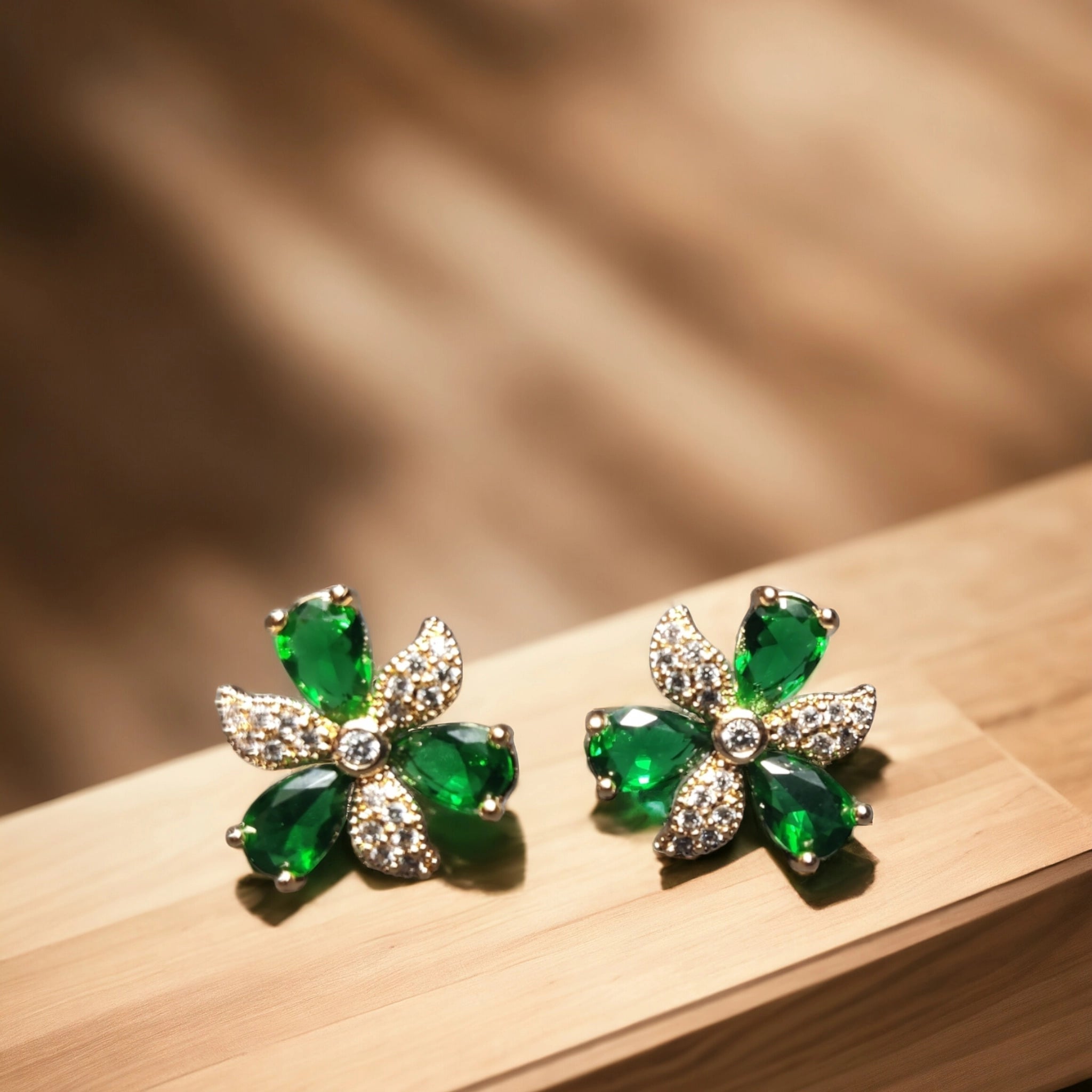 Green Goddess earring