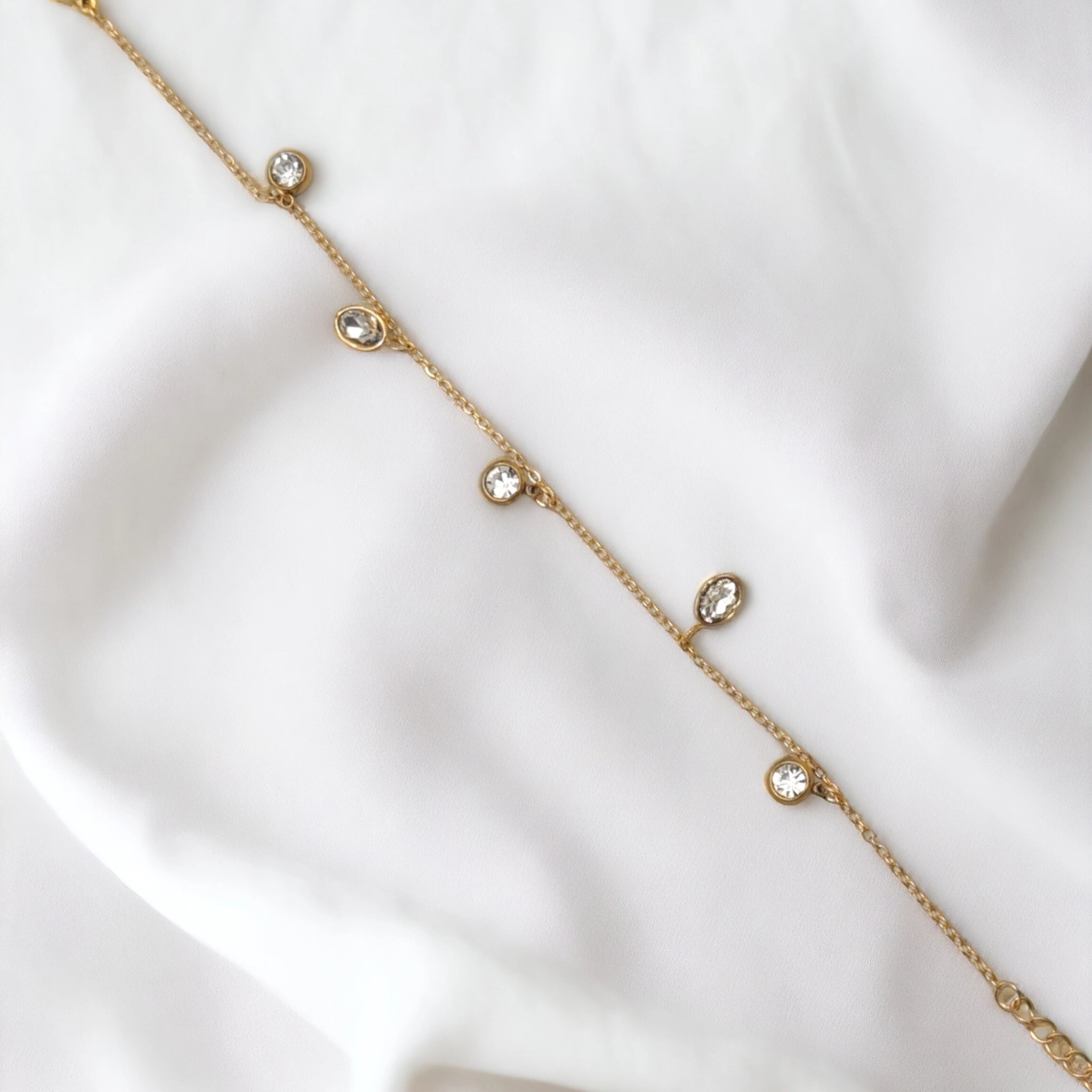 Diamond Drops Bracelet