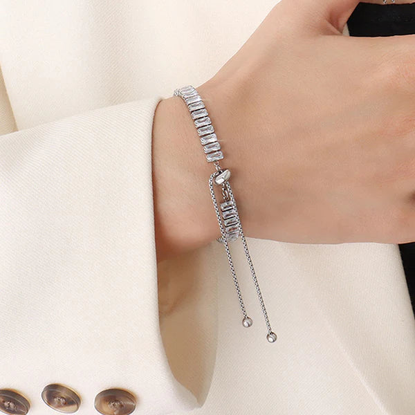Cubic Zirconia Tennis Bracelet