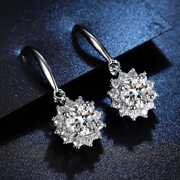 Crystal Bloom Earrings