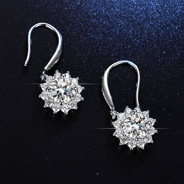 Crystal Bloom Earrings