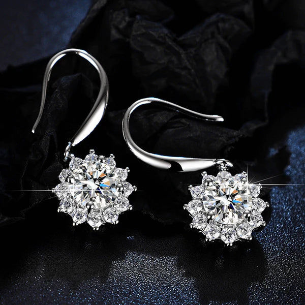 Crystal Bloom Earrings