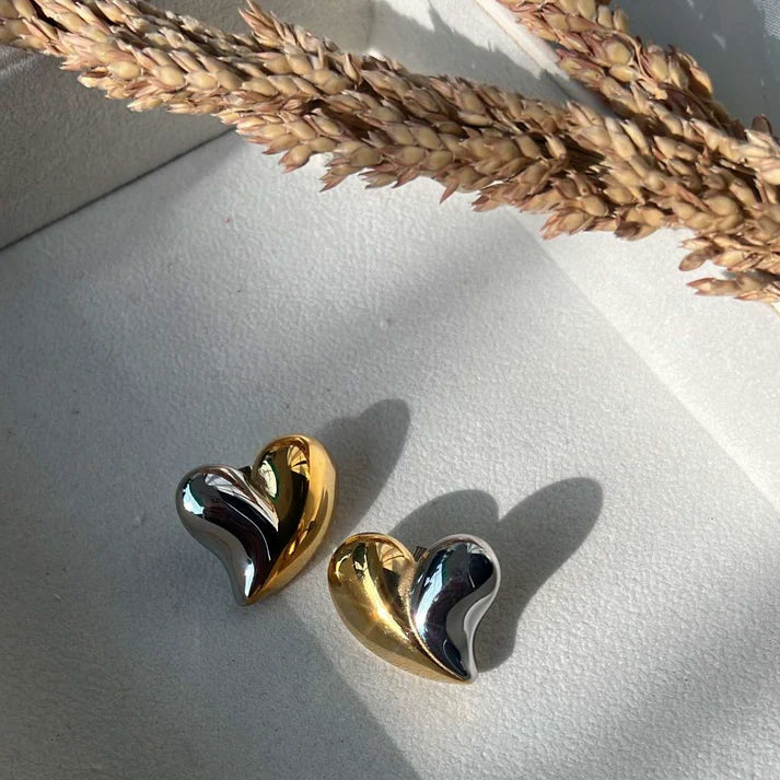Mismatched Love Earrings