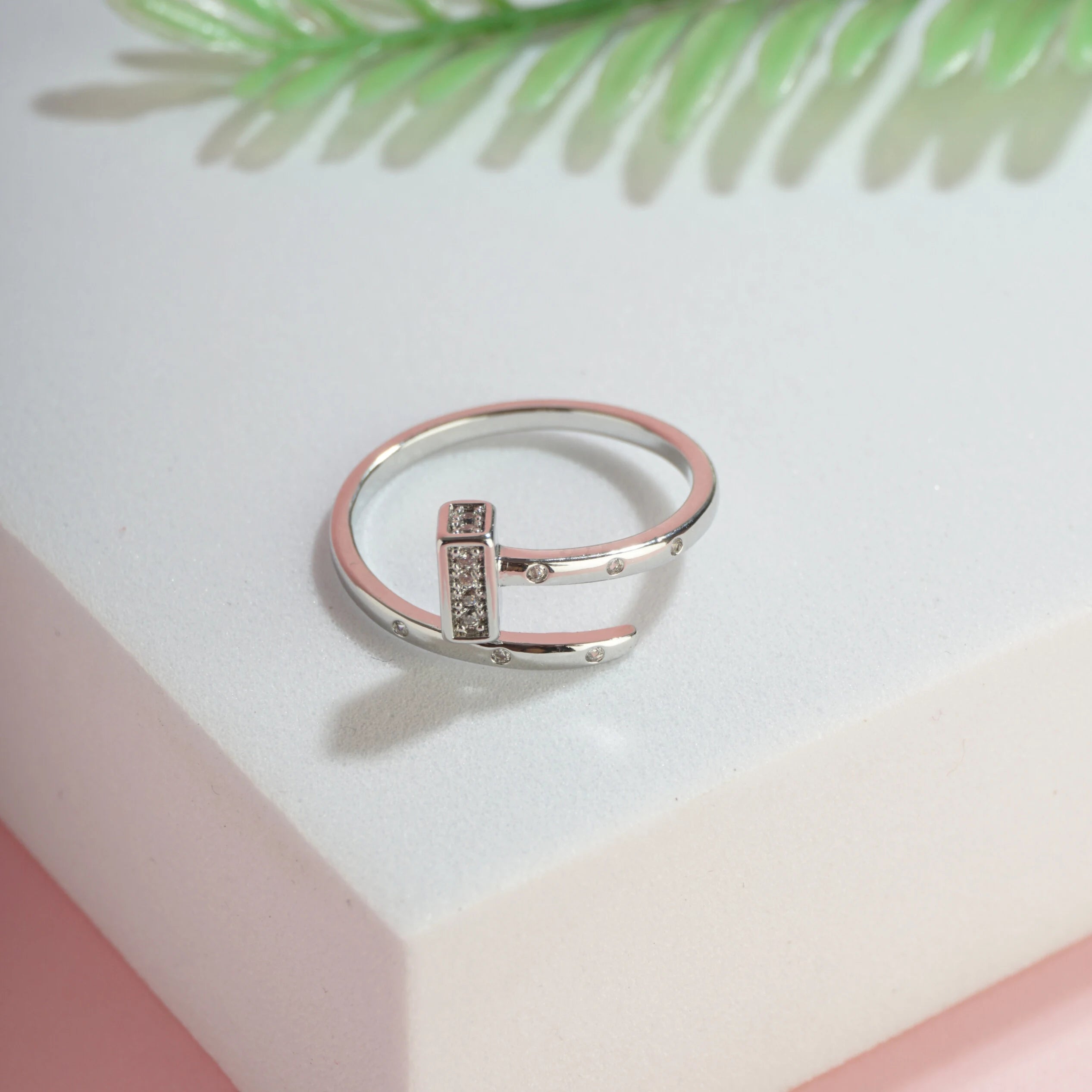 Silver Nail Ring