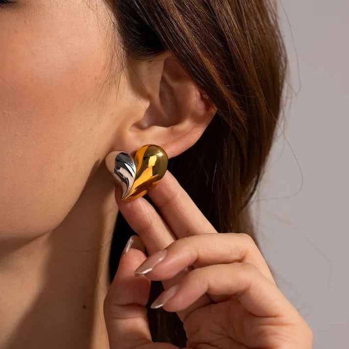 Mismatched Love Earrings
