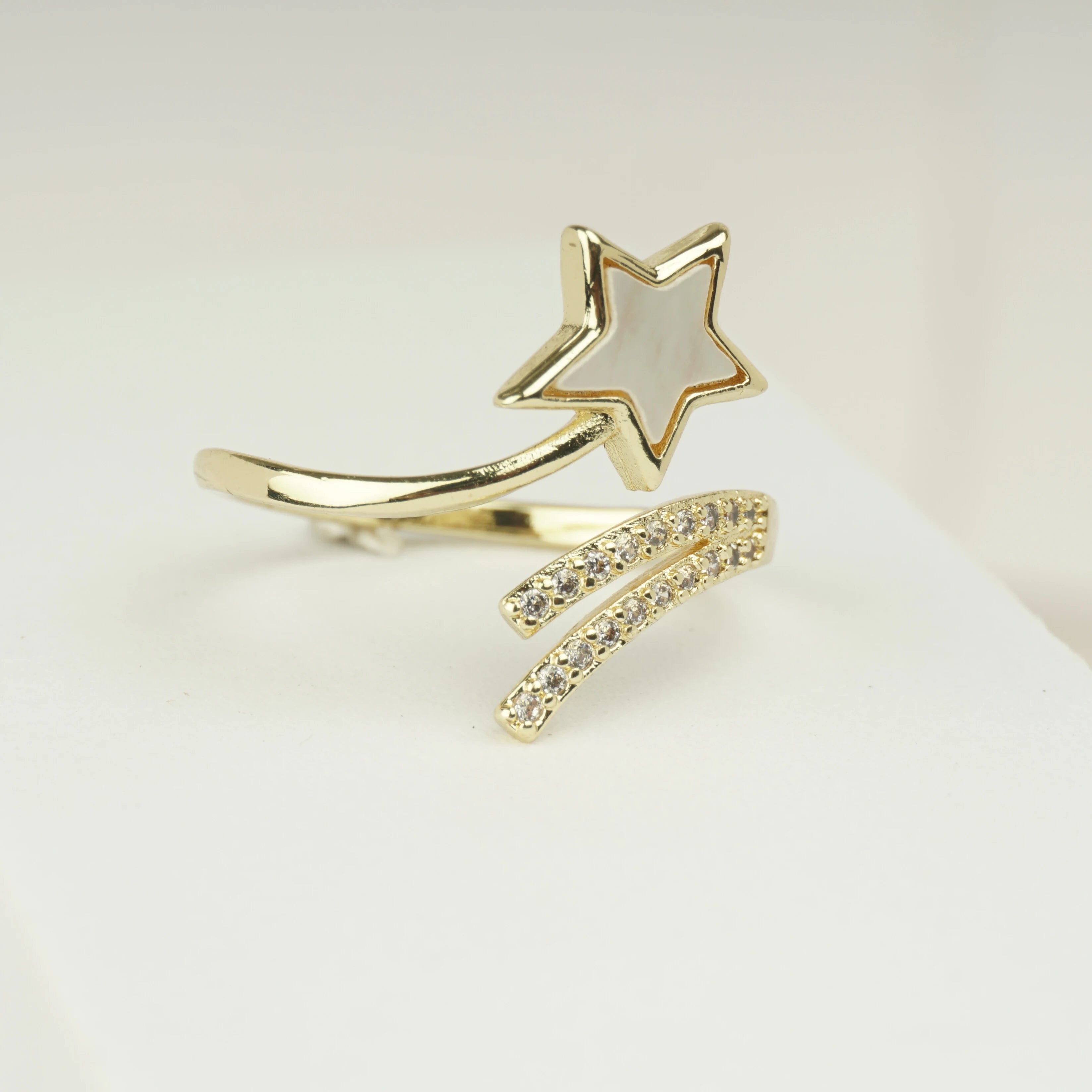 Crystal Star Ring