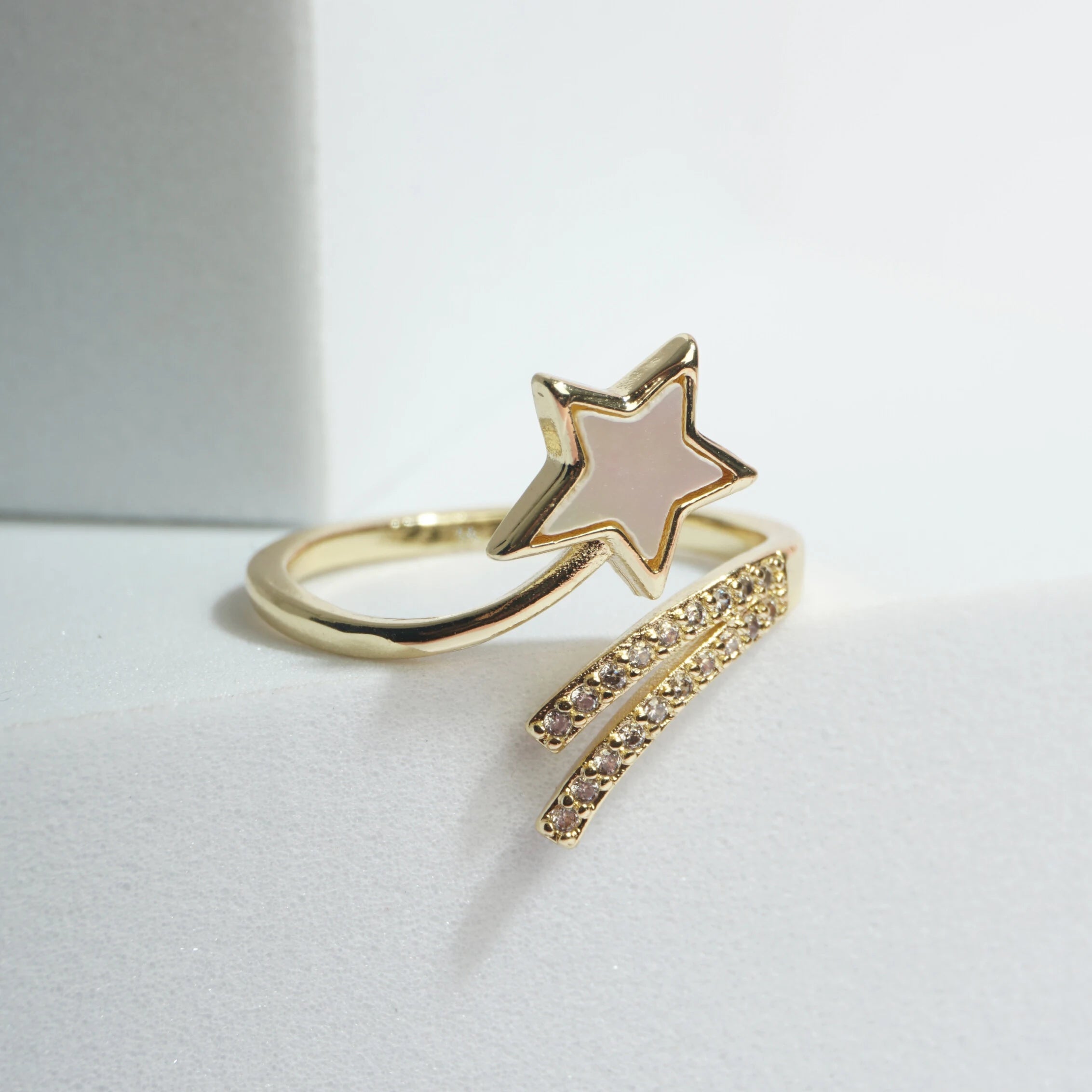 Crystal Star Ring