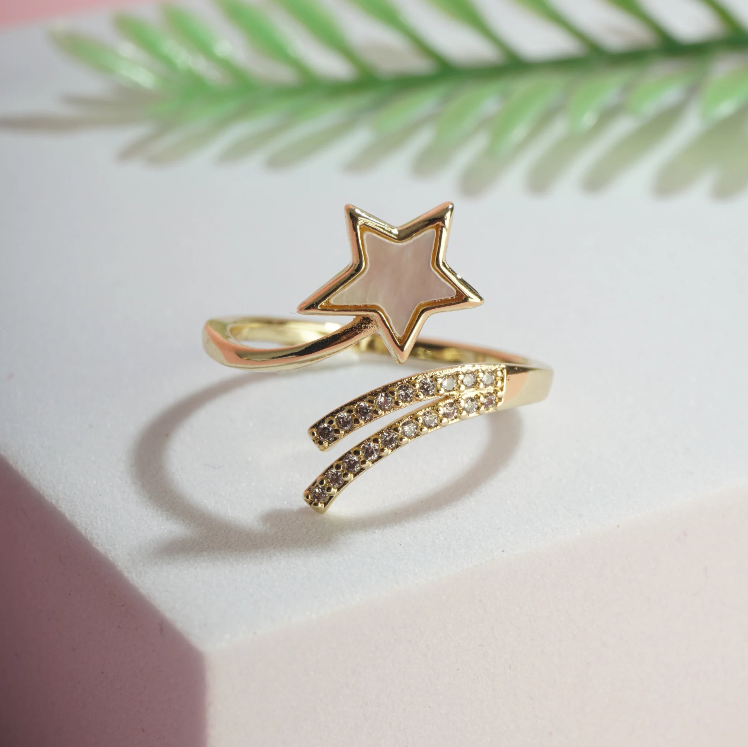 Crystal Star Ring