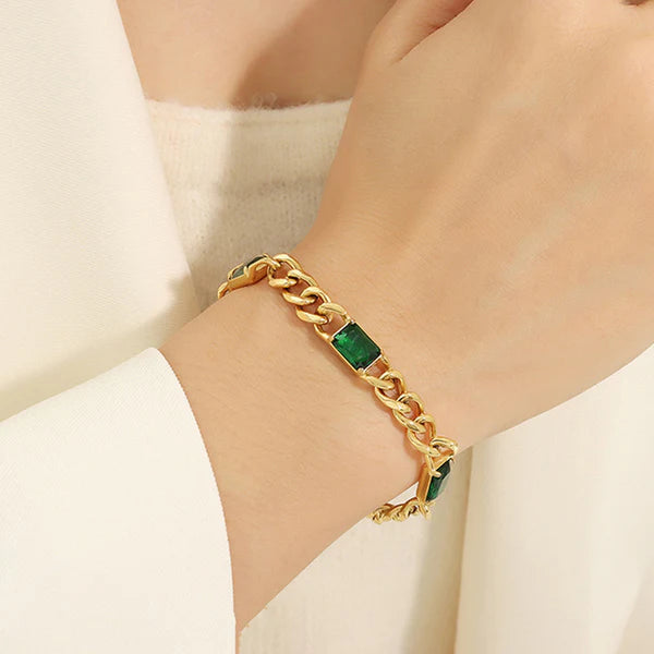 Emerald Shine Bracelet