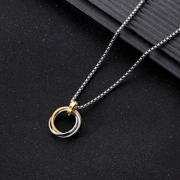 Fusion Rings Necklace