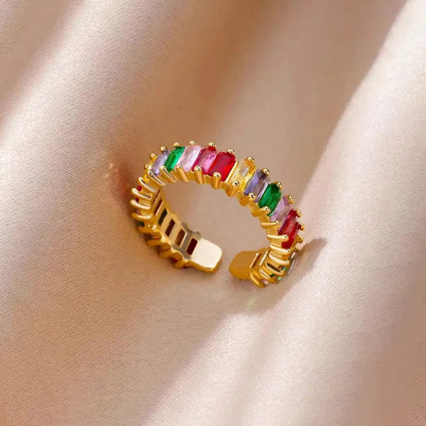 Eternity Rainbow Radiance Ring